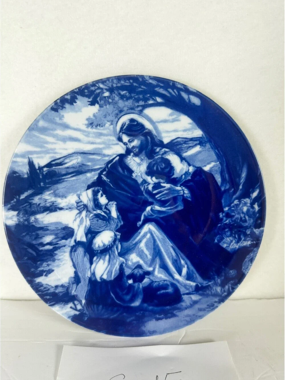 Vintage 1992 Avon Bless The Little Children Collector Plate S-15